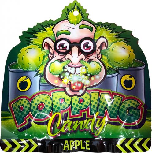 Dr Sour Popping Candy - Apple 15g Coopers Candy