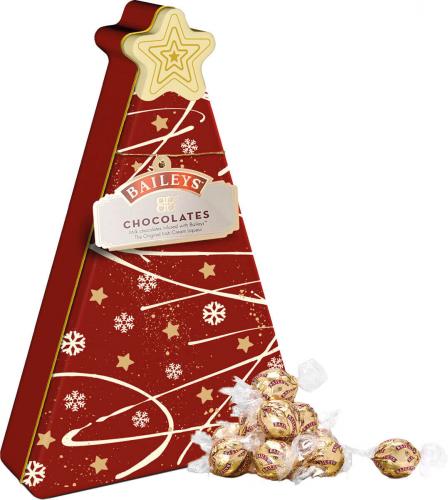 Baileys Tree Tin Box 230g Coopers Candy