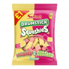 Swizzels Squashies Rhubarb & Custard 120g Coopers Candy