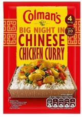 Colmans Big Night In Chinese Curry Mix 30g Coopers Candy