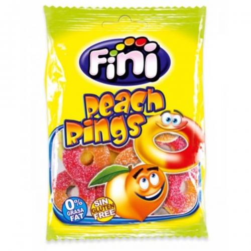 Fini Peach Rings 80g Coopers Candy