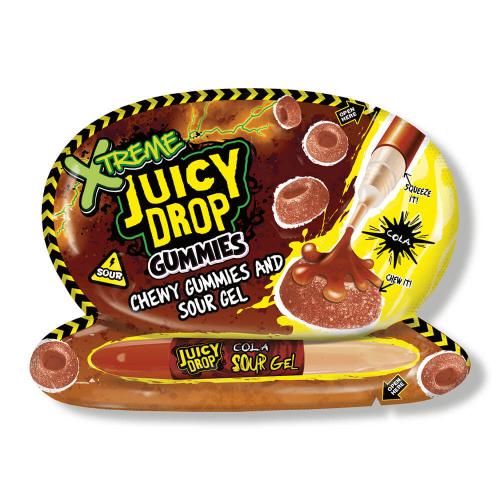Juicy Drop Gummies & Sour Gel Xtreme 57g (1st) Coopers Candy