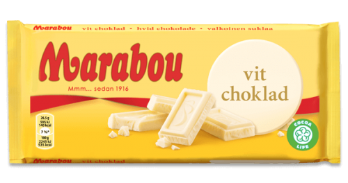 Marabou Vit Choklad 180g Coopers Candy