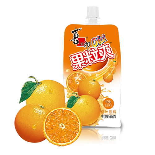 Köp Cici Jelly Drink Orange 350ml hos Coopers Candy