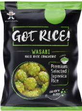 Got Rice Cracker Wasabi 85g Coopers Candy