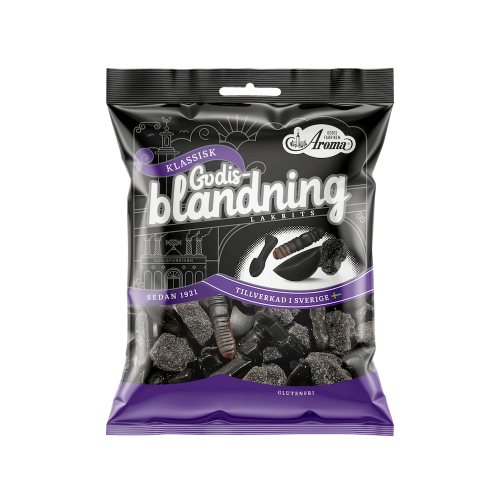 Aroma Godisblandning Lakrits 260g Coopers Candy