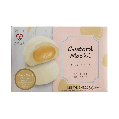 Tokimeki Fruity Mochi - White Peach 168g Coopers Candy