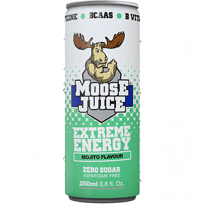 Köp Moose Juice Extreme Energy Mojito 250ml hos Coopers Candy