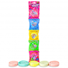 Bubble Gum Rolls 4-pack 90g Coopers Candy