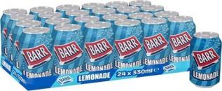 Barr Lemonade 33cl x 24st (helt flak) Coopers Candy