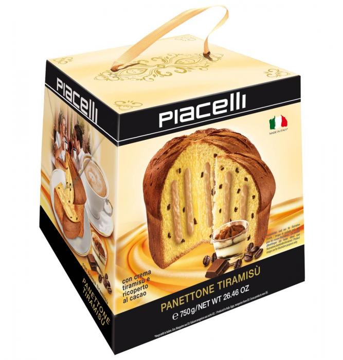 Köp Piacelli Panettone Tiramisu 750g hos Coopers Candy