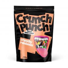 Crunch Punch Freeze-Dried Crunchy Rainbows 200g Coopers Candy