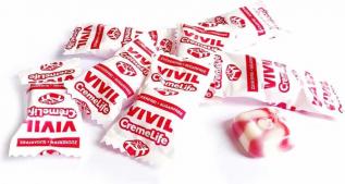 Vivil Strawberry Sugarfree 1kg Coopers Candy
