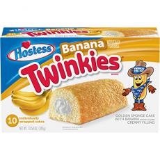 Hostess Banana Twinkies 10-pack 385g Coopers Candy