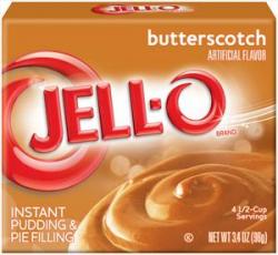 Jello Instant Pudding - Butterscotch 96g Coopers Candy
