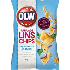 OLW Linschips Sourcream & Onion 90g Coopers Candy