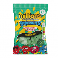 Millions Squishies Watermelon 120g (BF: 2024-02-29) Coopers Candy