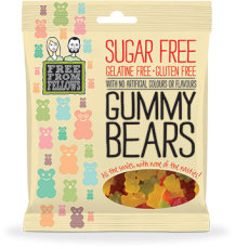 Free From Fellows Gummy Bears 100g Coopers Candy