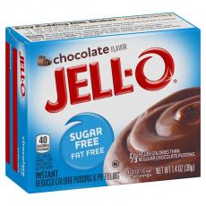 Jello Sugar Free Instant Pudding Chocolate 39g Coopers Candy