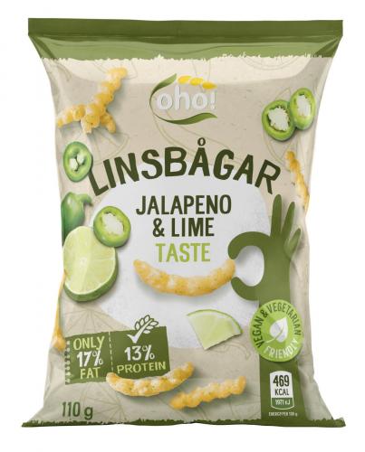 Oho! Linsbgar Jalapeno & Lime 100g Coopers Candy
