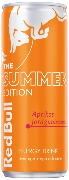 Kop Red Bull Summer Ed Aprikos Jordgubb 25cl Hos Coopers Candy