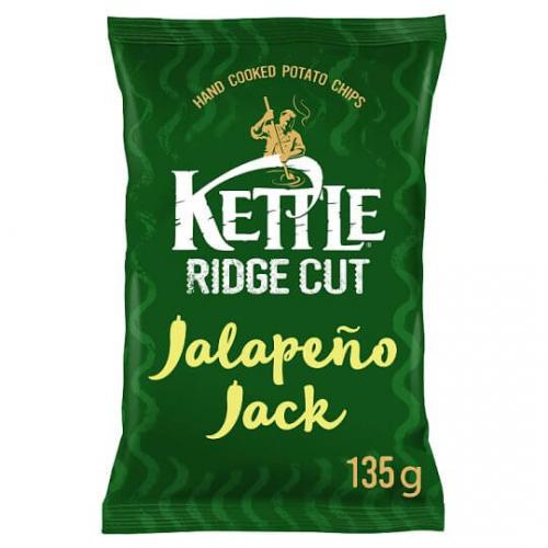 Köp Kettle Ridge Cut Jalapeno Jack 135g hos Coopers Candy