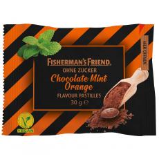 Fishermans Friend Chocolate Mint Orange 25g Coopers Candy