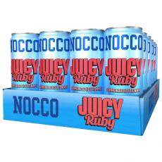 NOCCO Juicy Ruby 33cl x 24st (helt flak) Coopers Candy