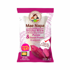Mae Napa Sticky Rice Cake Coconut Sweet Potato 80g Coopers Candy