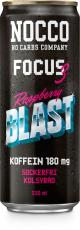 NOCCO Focus 3 Raspberry Blast 33cl Coopers Candy