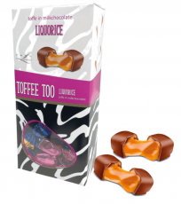 Carl Chocolate Toffee Too - Liquorice 180g (BF: 2023-09-19) Coopers Candy