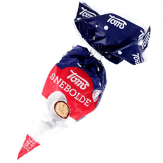 Toms Snöbollar Spetspåse 124g (BF: 2023-06-22) Coopers Candy
