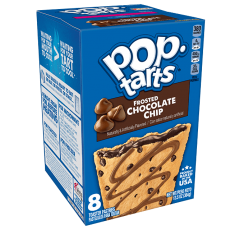 Kelloggs Pop-Tarts Frosted Chocolate Chip 384g Coopers Candy