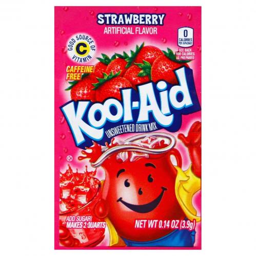 Kool-Aid Soft Drink Mix - Jordgubb 3.9g Coopers Candy