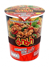 Mama Instant Noodles - Spicy Basil Cup 60g Coopers Candy