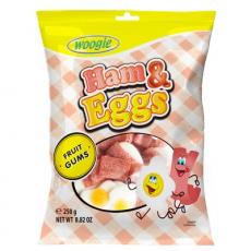Woogie Fruit Gums Ham & Eggs 200g Coopers Candy