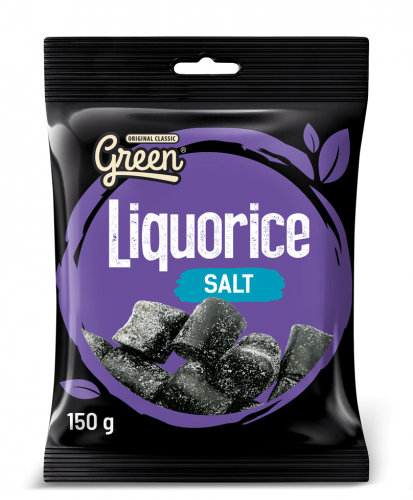 Green Original Liquorice Salt 150g Coopers Candy