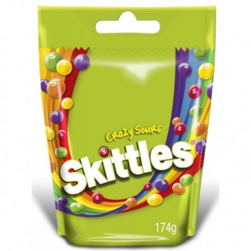 Skittles Crazy Sours 152g Coopers Candy