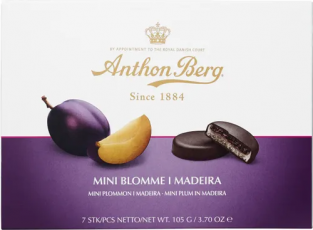 Anthon Berg Plommon i Madeira 105g Coopers Candy