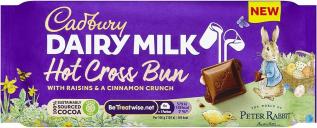 Cadbury Dairy Milk Hot Cross Bun 110g Coopers Candy