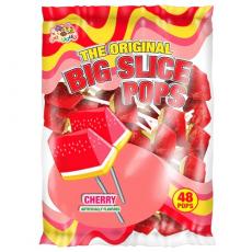 Alberts Big Slice Pops Cherry 48st Coopers Candy