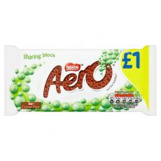 Aero Bubbly Mint Chocolate Bar 90g Coopers Candy