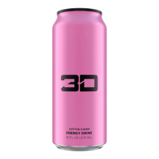 3D Energy - Cotton Candy 473ml Coopers Candy