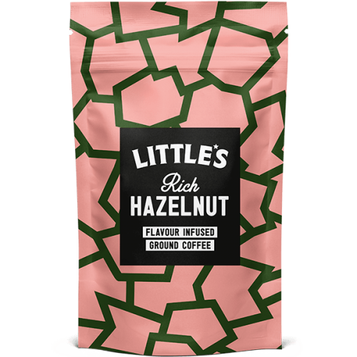 Köp Littles Rich Hazelnut Flavour Infused Ground Coffee 100g hos Coopers Candy