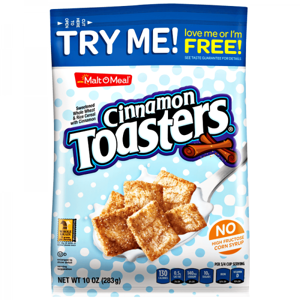 Köp MaltoMeal Cinnamon Toasters Cereal 283g hos Coopers Candy