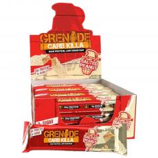 Grenade Protein Bar White Chocolate Salted Peanut 60g x 12st (hel låda) Coopers Candy