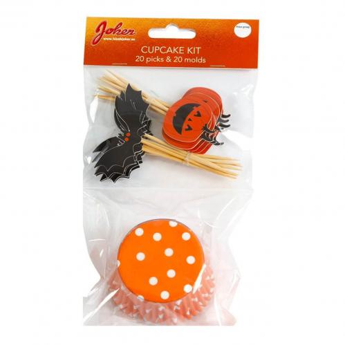 Cupcake Kit Halloween 20-pack Coopers Candy