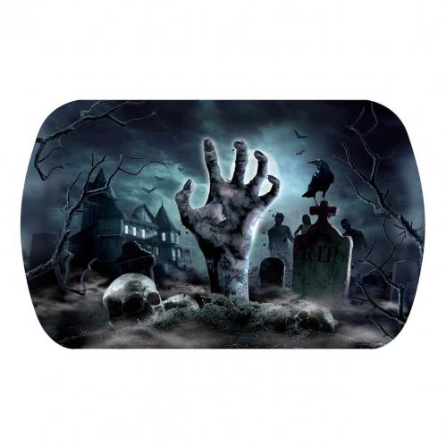 Bricka Halloween Kyrkogrd Coopers Candy