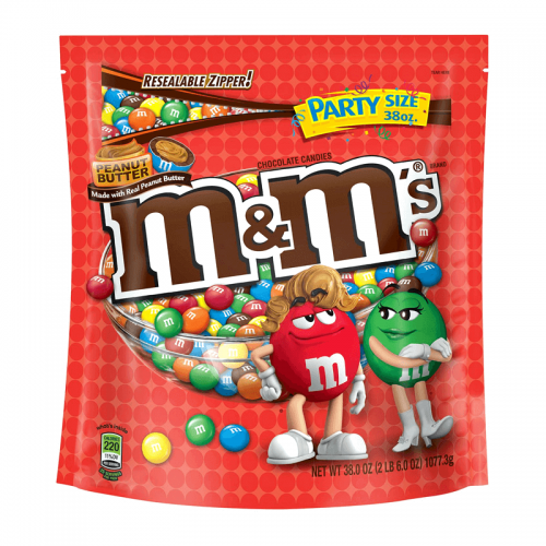 Köp M&Ms Peanut Butter 964g hos Coopers Candy