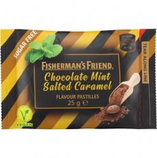 Fishermans Friend Chocolate Mint Salted Caramel 25g Coopers Candy